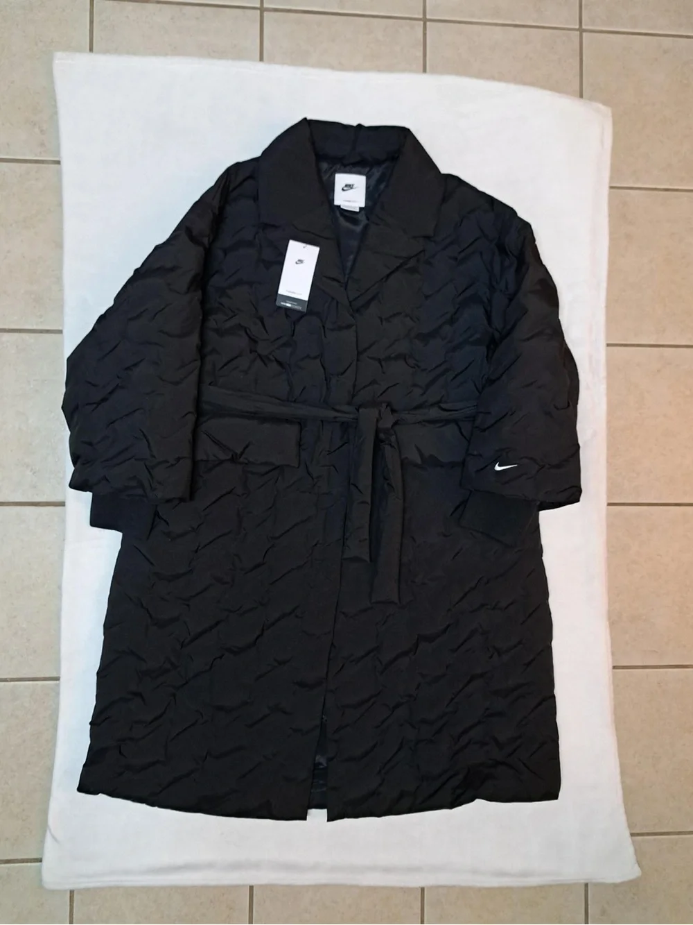 Nike Therma-Fit Down Oversized Trench Puffer Coat - Women's Size XXL
